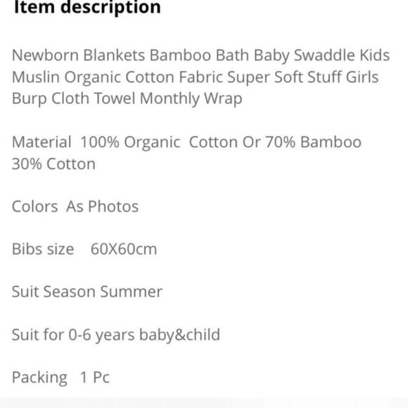 3 New Muslin bamboo cotton baby bandana bib green leaves 3/$18 - Picture 10 of 11